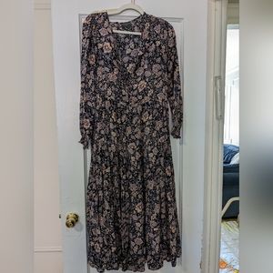 Dress Forum floral maxi dress, size small